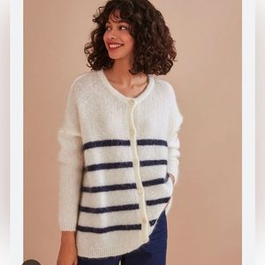 🇫🇷Des Petits Hauts Daline Cardigan Sweater T0 or XS